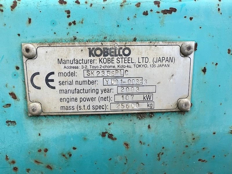 Kobelco SK 235 SR LC