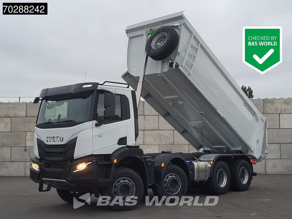 Iveco T-Way 450 8X4 New! 20m3 Cantoni & C. Tipper Steelsuspension Big-Axle Automatic Euro 6