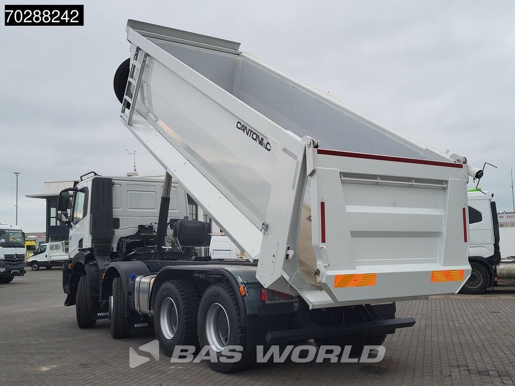 Iveco T-Way 450 8X4 New! 20m3 Cantoni & C. Tipper Steelsuspension Big-Axle Automatic Euro 6