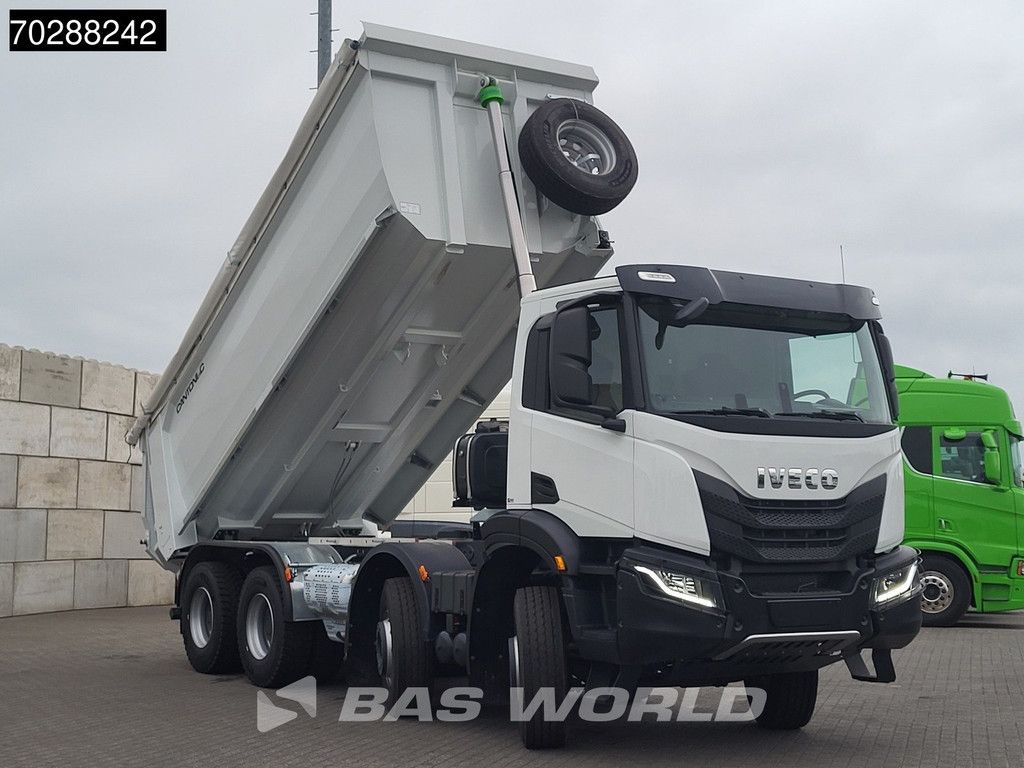 Iveco T-Way 450 8X4 New! 20m3 Cantoni & C. Tipper Steelsuspension Big-Axle Automatic Euro 6