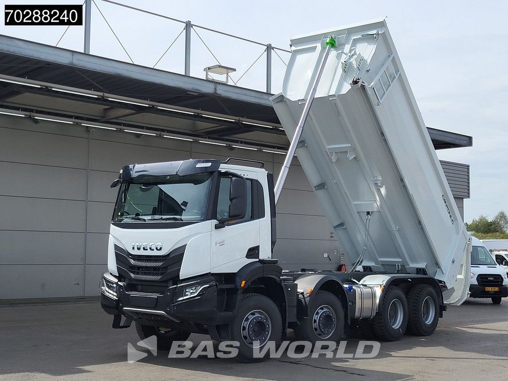 Iveco T-WAY 450 8X4 New! 20m3 Cantoni Tipper Steelsuspension Big-Axle Automatic Euro 6