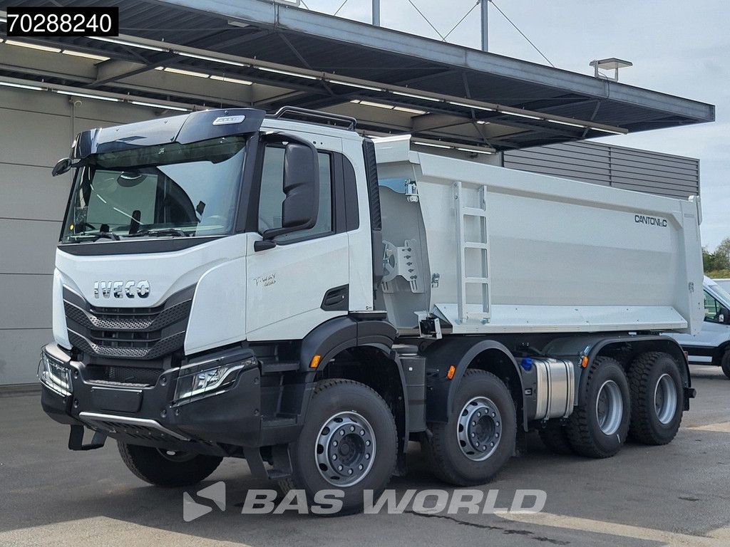 Iveco T-WAY 450 8X4 New! 20m3 Cantoni Tipper Steelsuspension Big-Axle Automatic Euro 6