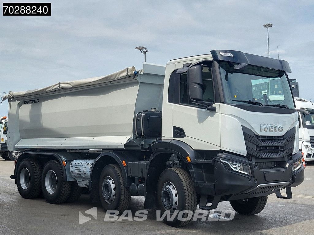 Iveco T-WAY 450 8X4 New! 20m3 Cantoni Tipper Steelsuspension Big-Axle Automatic Euro 6