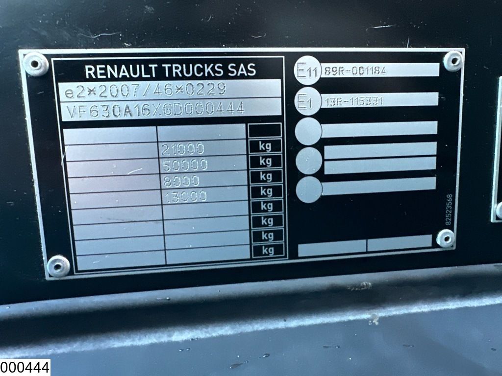 Renault C 460 EURO 6, Retarder, Hydraulics