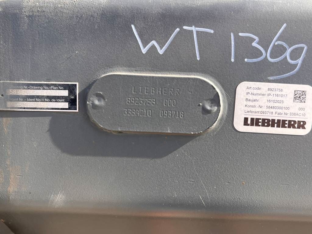 Liebherr 506-507-508 loading bucket