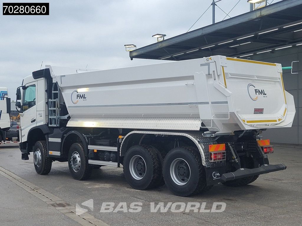 Volvo FMX 460 8X6 20m3 KH-Kipper VEB LED Big-axle Steelsuspension Euro 6