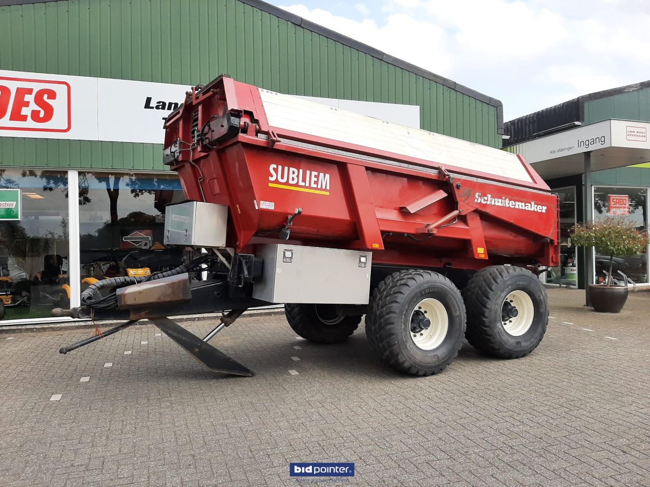 Schuitemaker Subliem 200 zandkipper / gronddumper