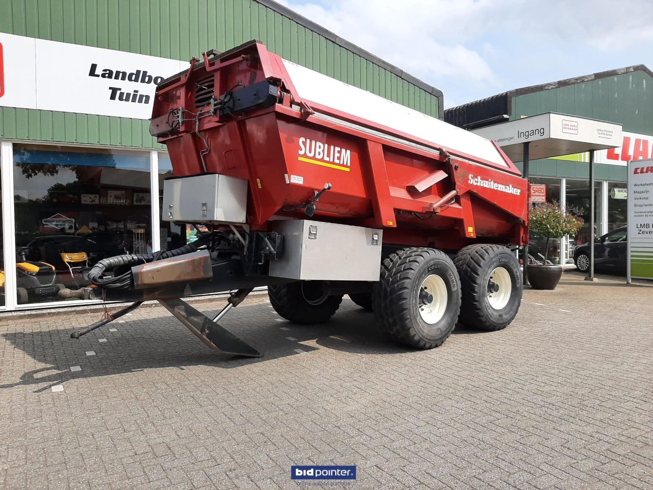 Schuitemaker Subliem 200 zandkipper / gronddumper