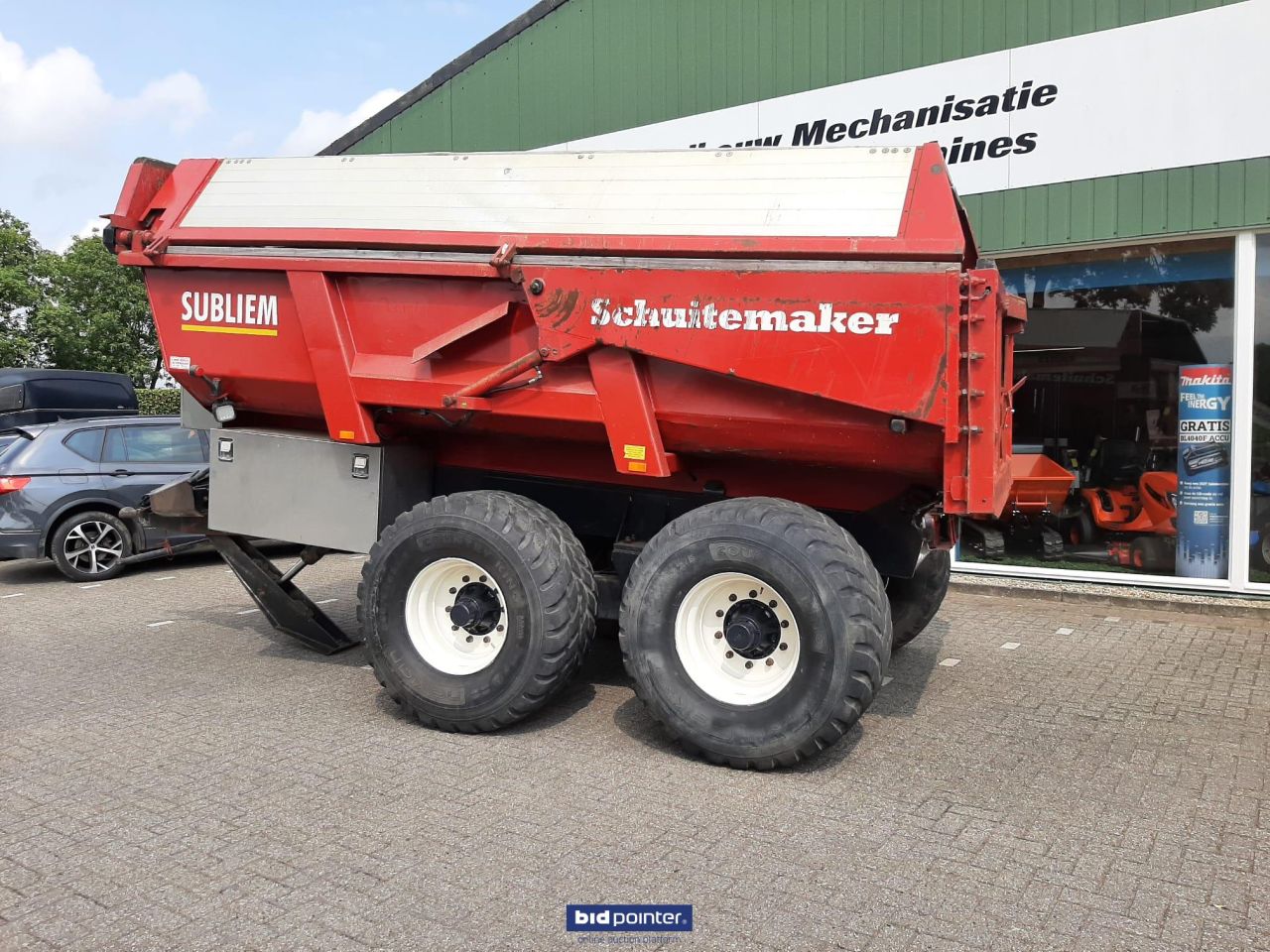 Schuitemaker Subliem 200 zandkipper / gronddumper