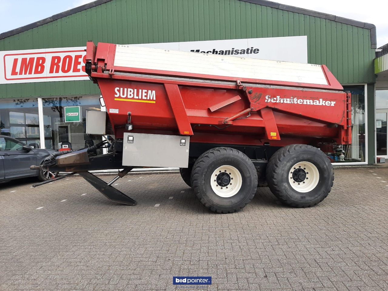 Schuitemaker Subliem 200 zandkipper / gronddumper