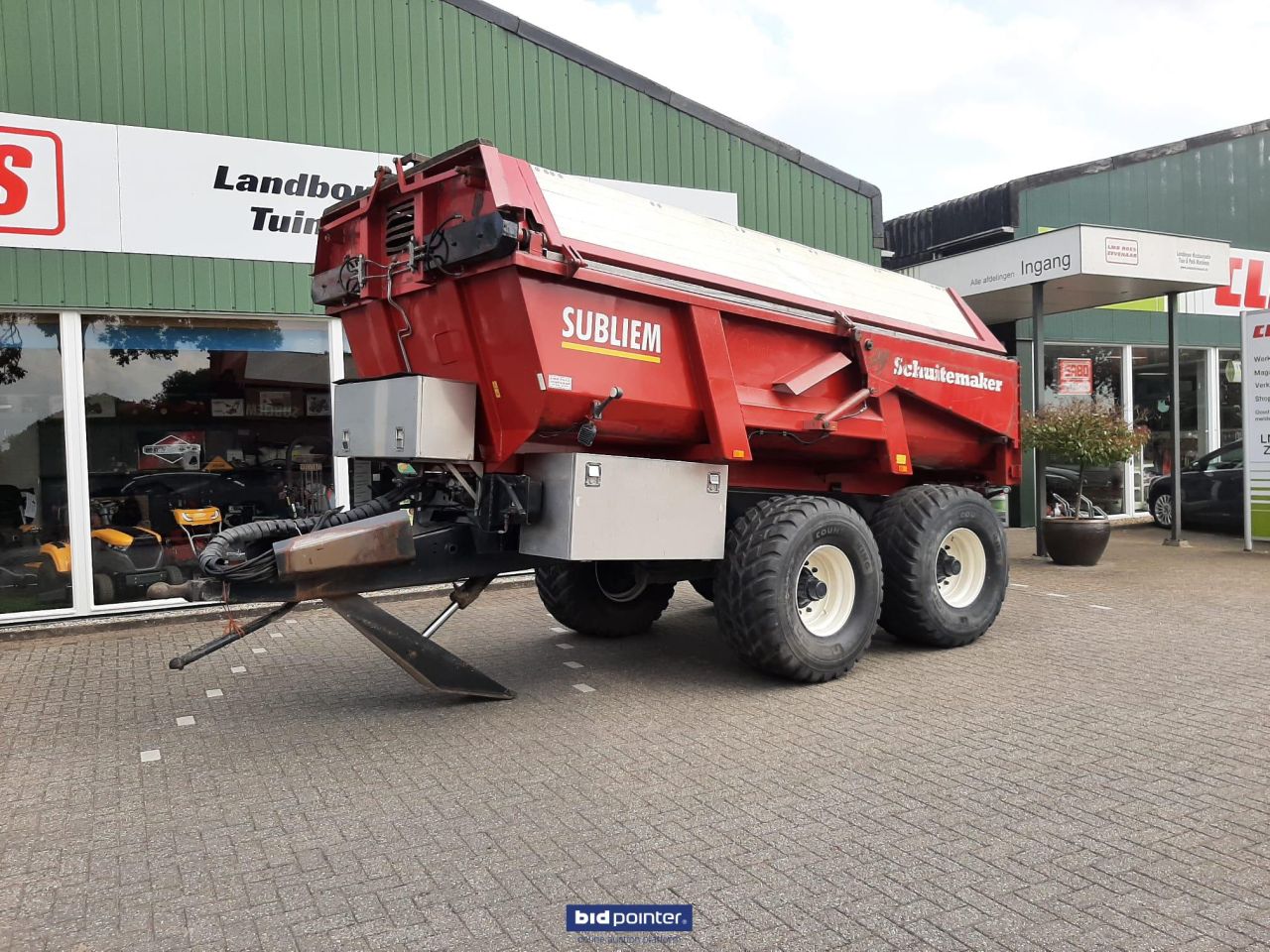 Schuitemaker Subliem 200 zandkipper / gronddumper