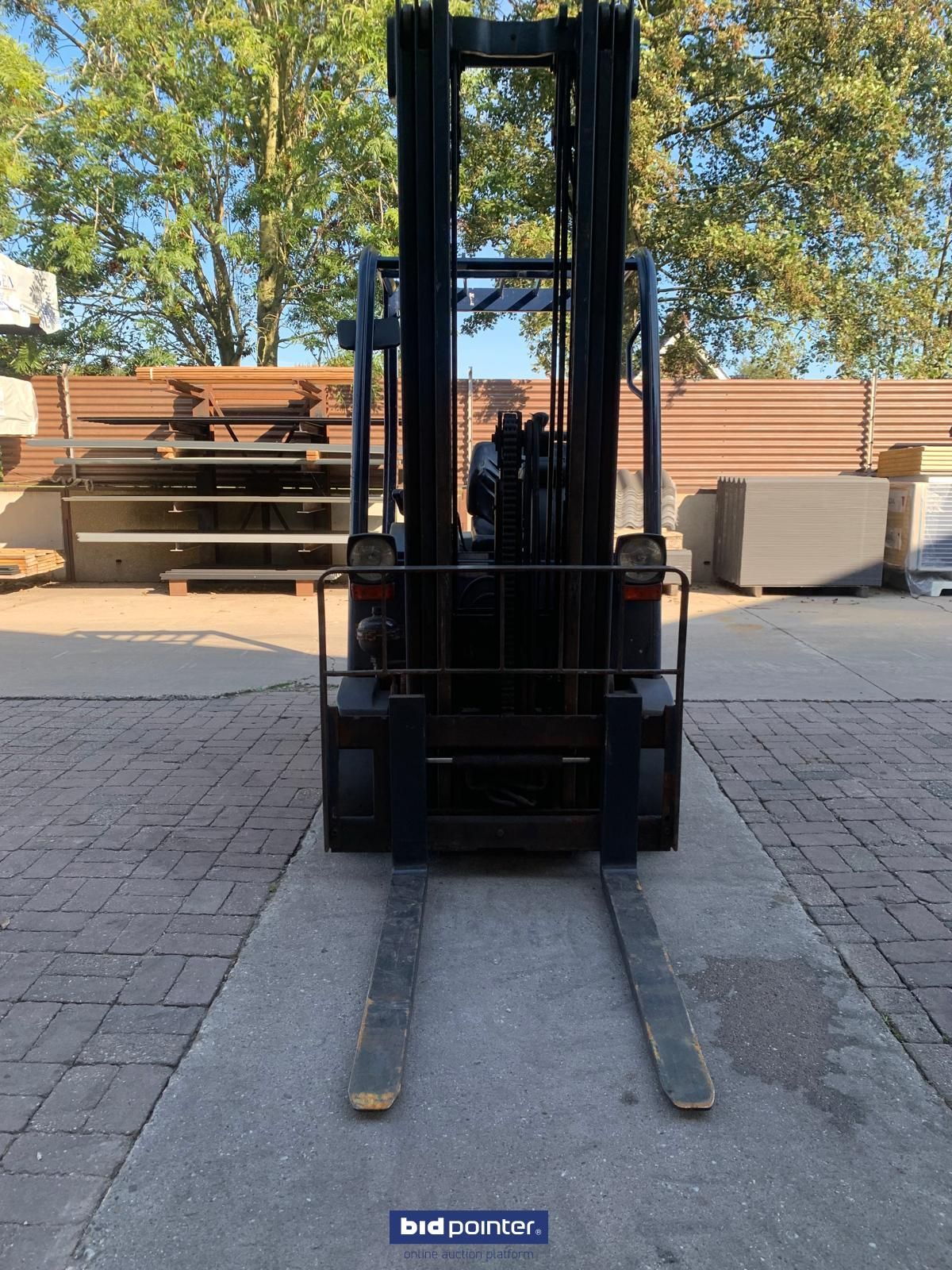 Heftruck elektrisch - 3 wiel - 1600kg! Freelift! Komatsu FB16 - 5.5 mtr. Sideshift!