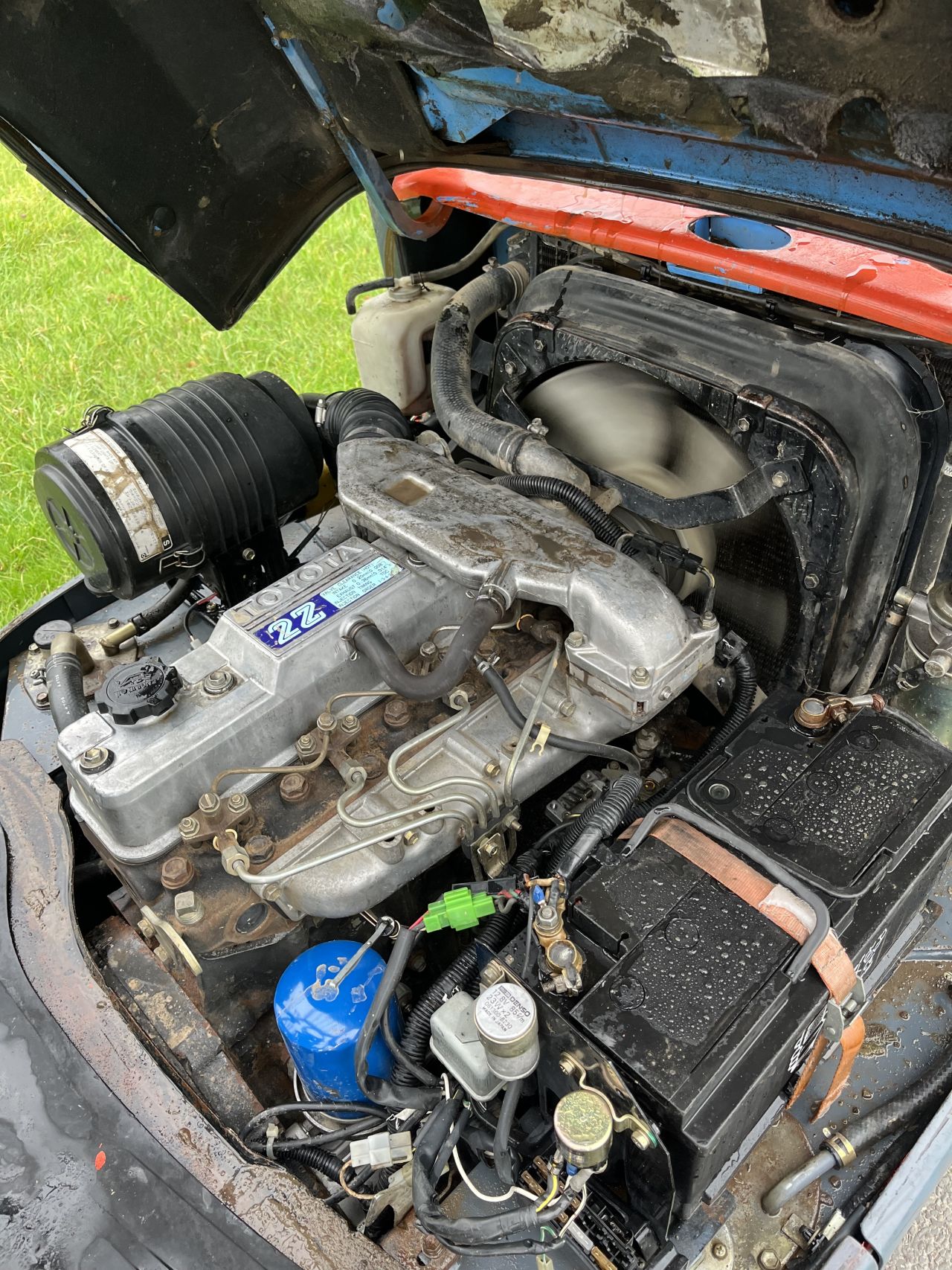 Toyota 02-6FD30 diesel heftruck triplo sideshift
