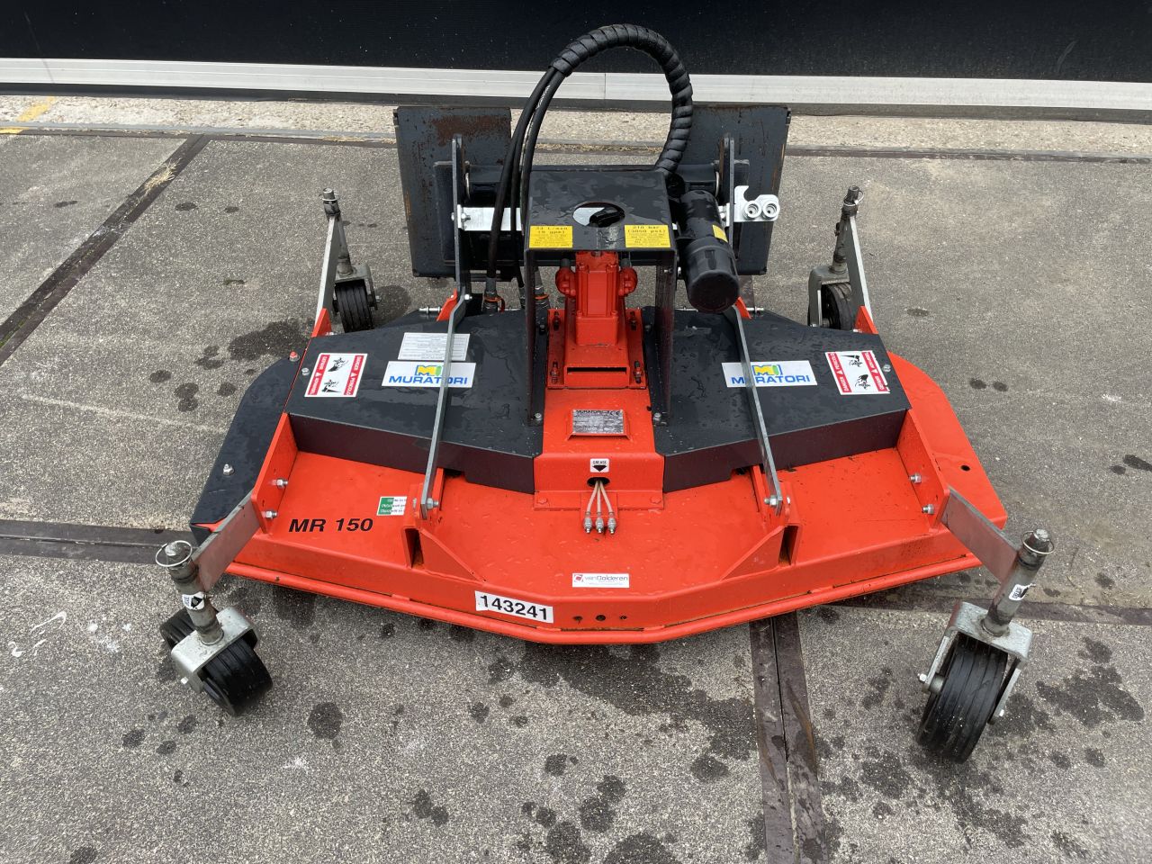 Muratori hydraulisch aangedreven cirkelmaaier