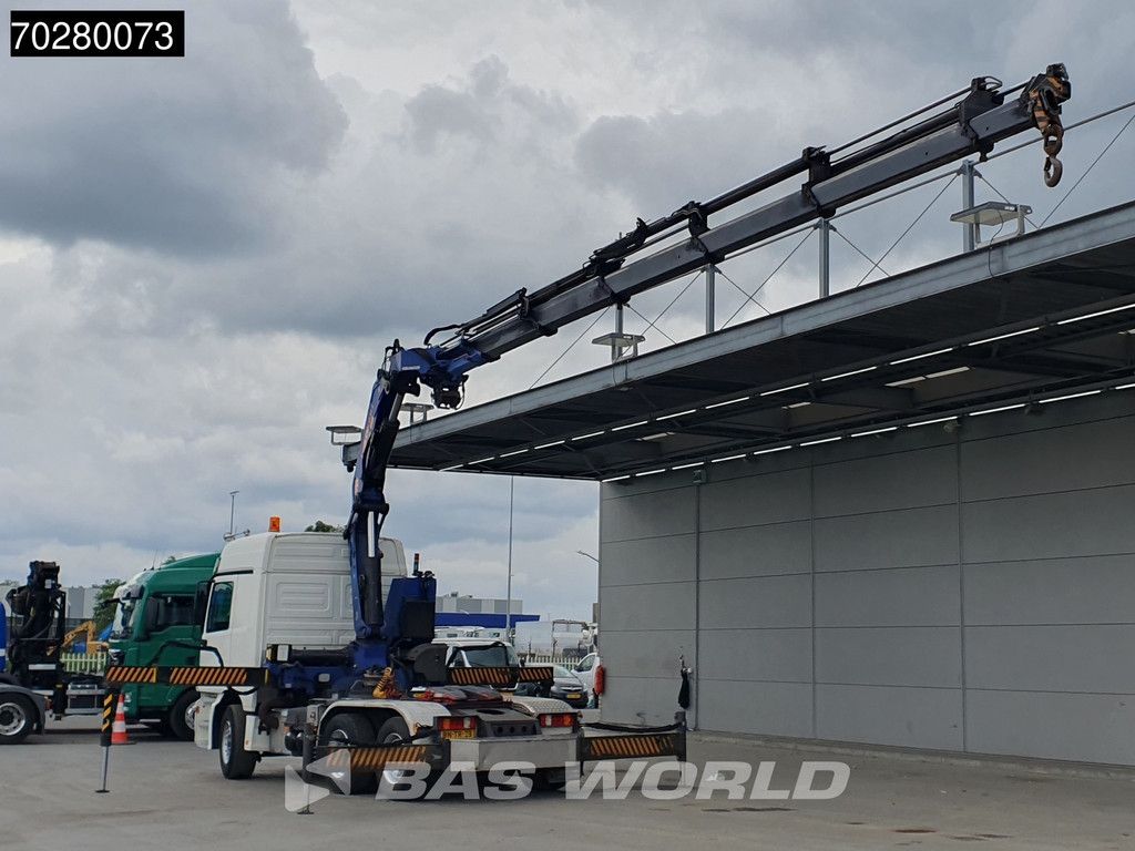 Mercedes Actros Actros 2543 6X2 NL-Truck Liftachse 3-Pedals Kran 9x Extensions PM 40 SP 2010 + Winch Euro 3