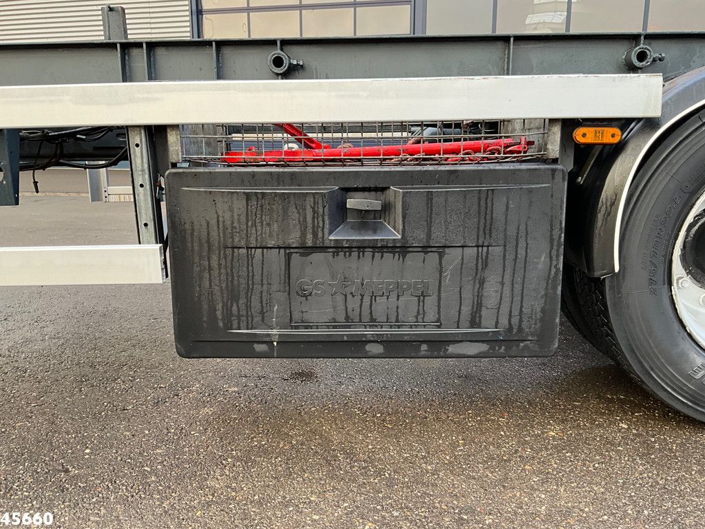 GS Meppel 2-assige container aanhangwagen