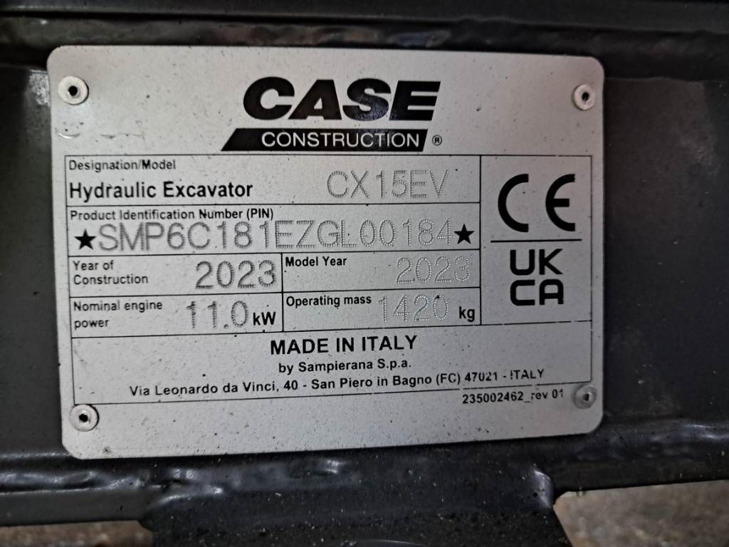 CASE CX15EV