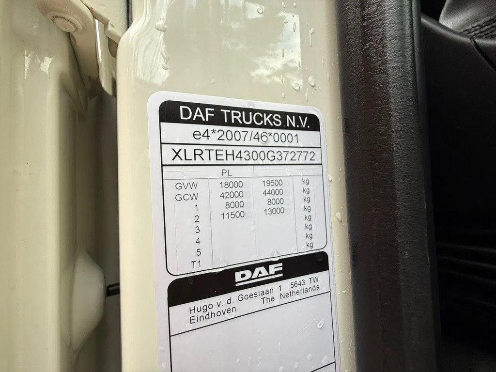 DAF XF 480 SSC Super Space 2x tank LED 343.868KM! NL Truck
