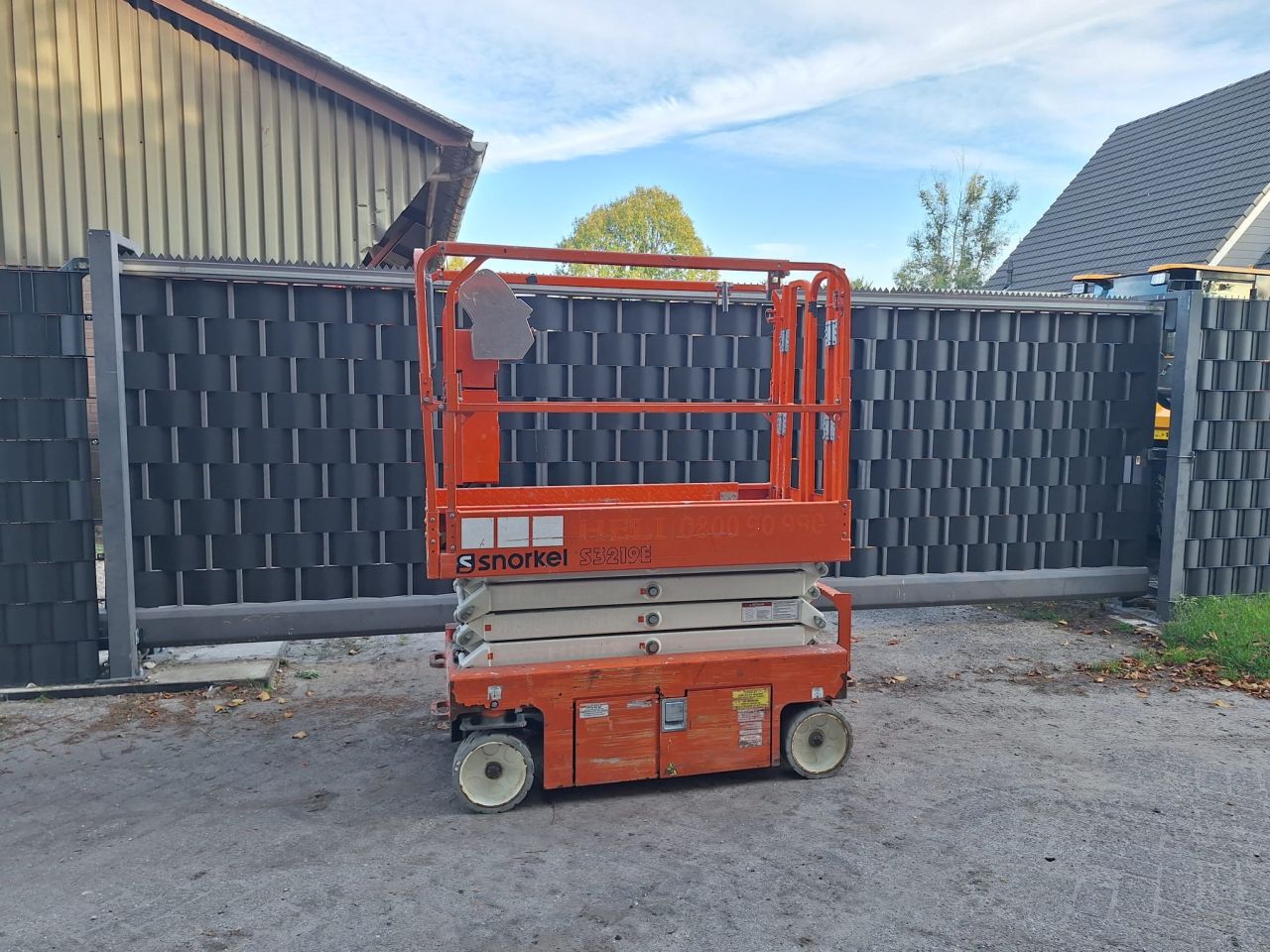 Snorkel schaar hoogwerker s3219 skyjack jlg