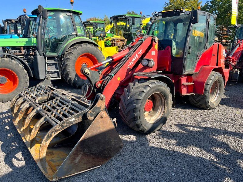 Schäffer 9300 Z, , Klima, hydr. Greifschaufel