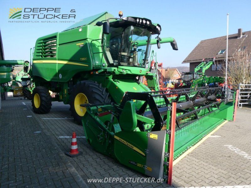 John Deere T550 HM mit 620R + SWW