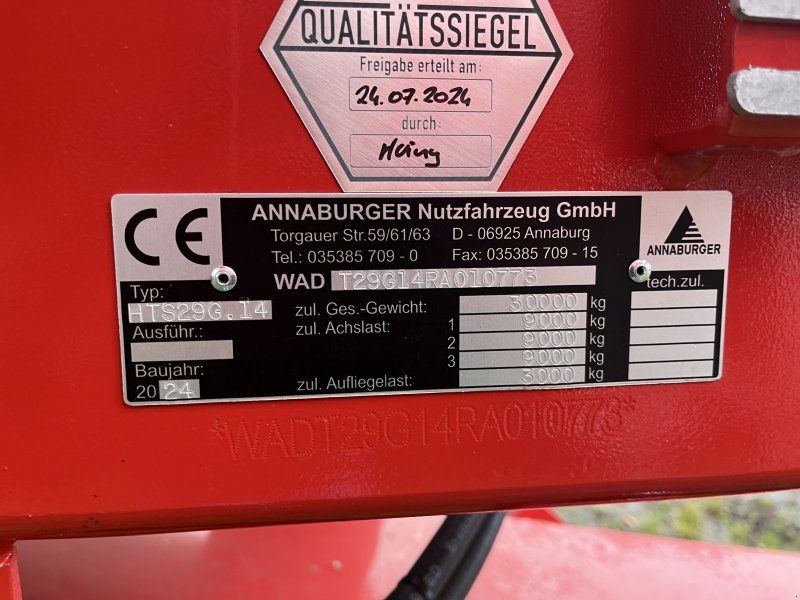 Annaburger HTS29G.14 PA