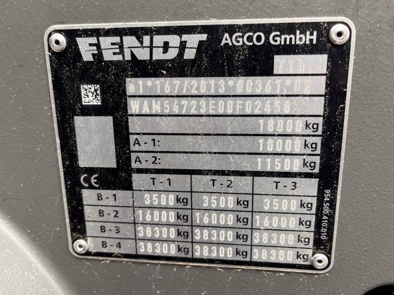Fendt 1050 Vario Gen3 Profi+ Setting