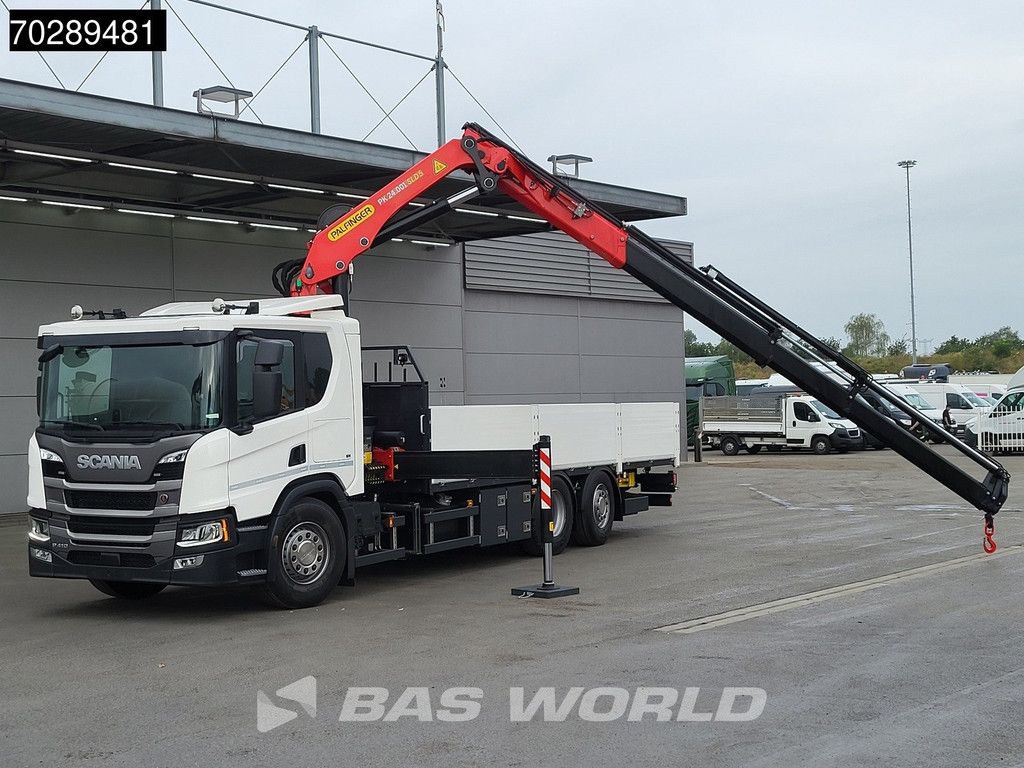 Scania P410 6X2 NEW! Palfinger PK24-001 SLD 5 Kran Crane Retarder Lift+steering axle