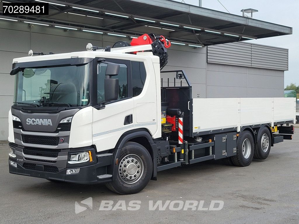 Scania P410 6X2 NEW! Palfinger PK24-001 SLD 5 Kran Crane Retarder Lift+steering axle