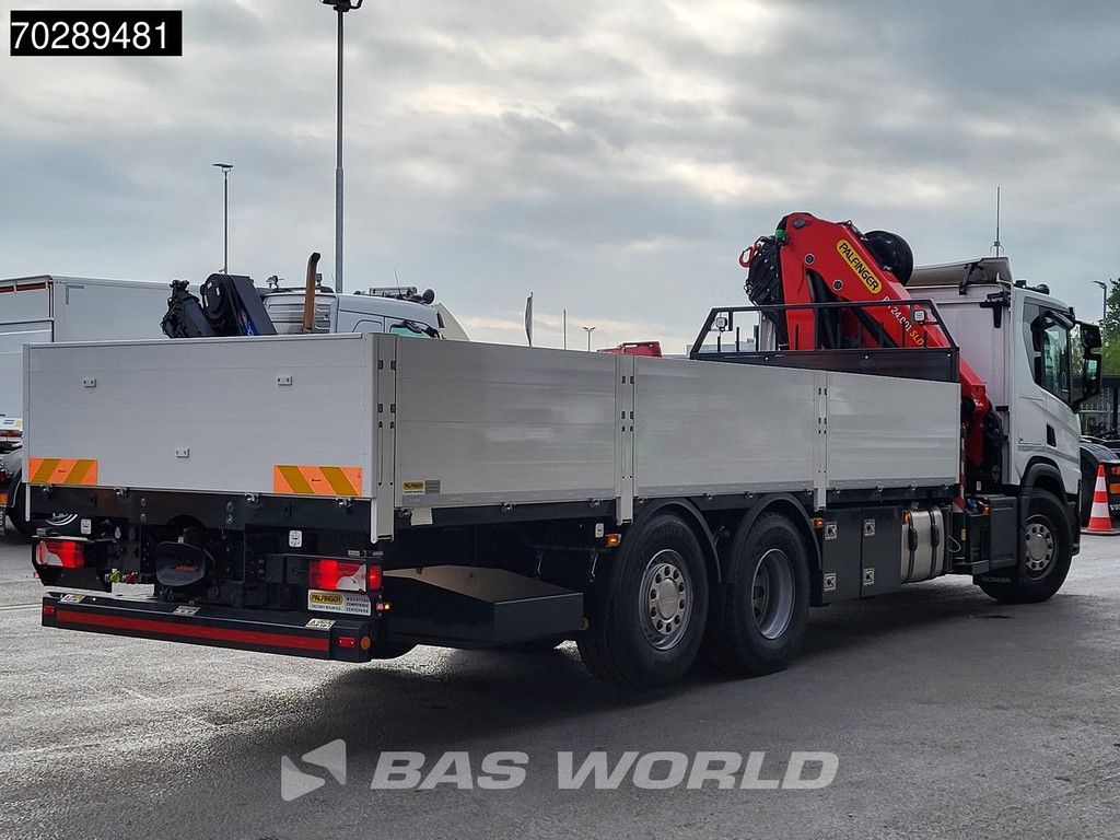 Scania P410 6X2 NEW! Palfinger PK24-001 SLD 5 Kran Crane Retarder Lift+steering axle