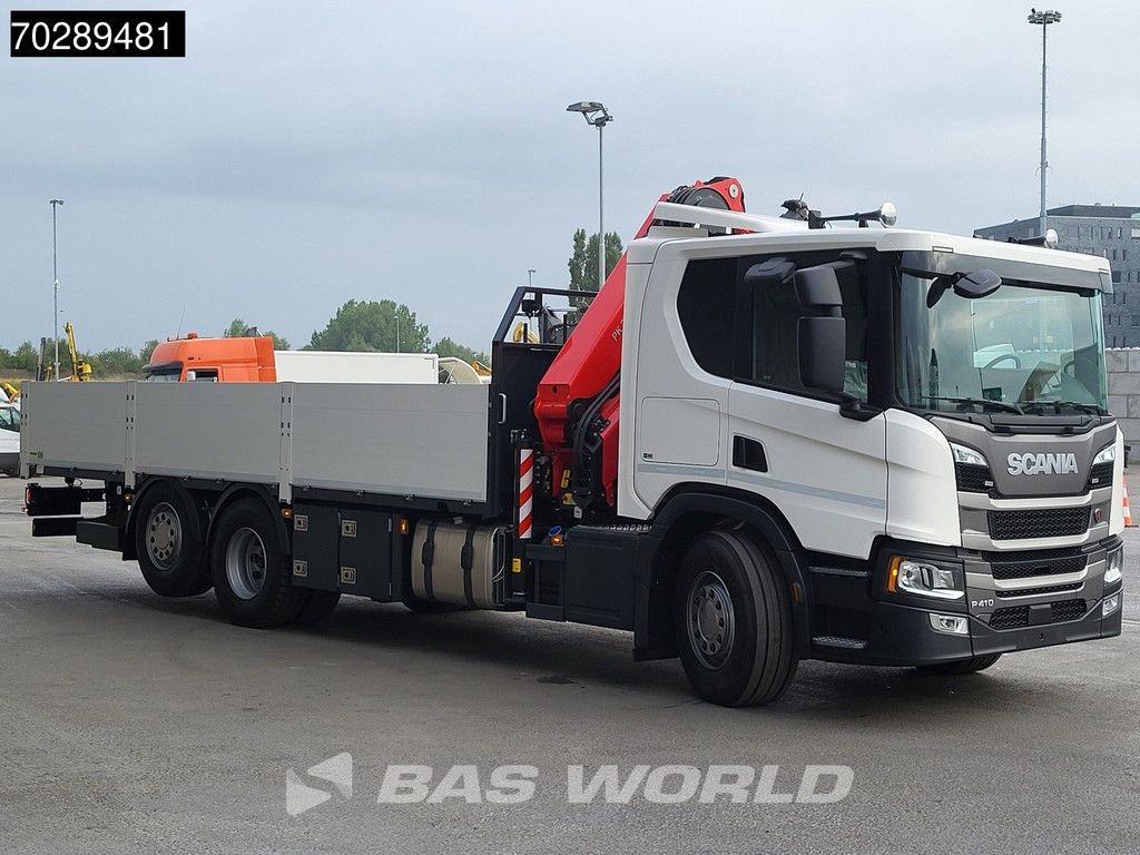 Scania P410 6X2 NEW! Palfinger PK24-001 SLD 5 Kran Crane Retarder Lift+steering axle