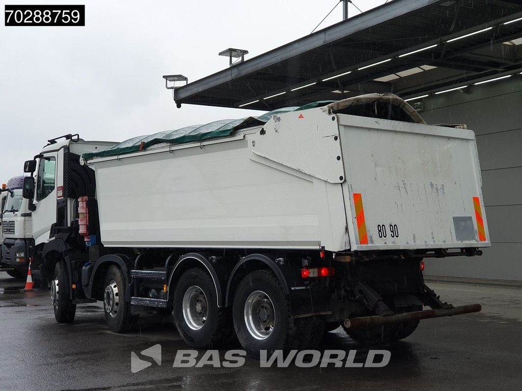 Renault C 430 8X4 18m3 Aluminium Tipper Big-Axle Steelsuspension Automatic Euro 6