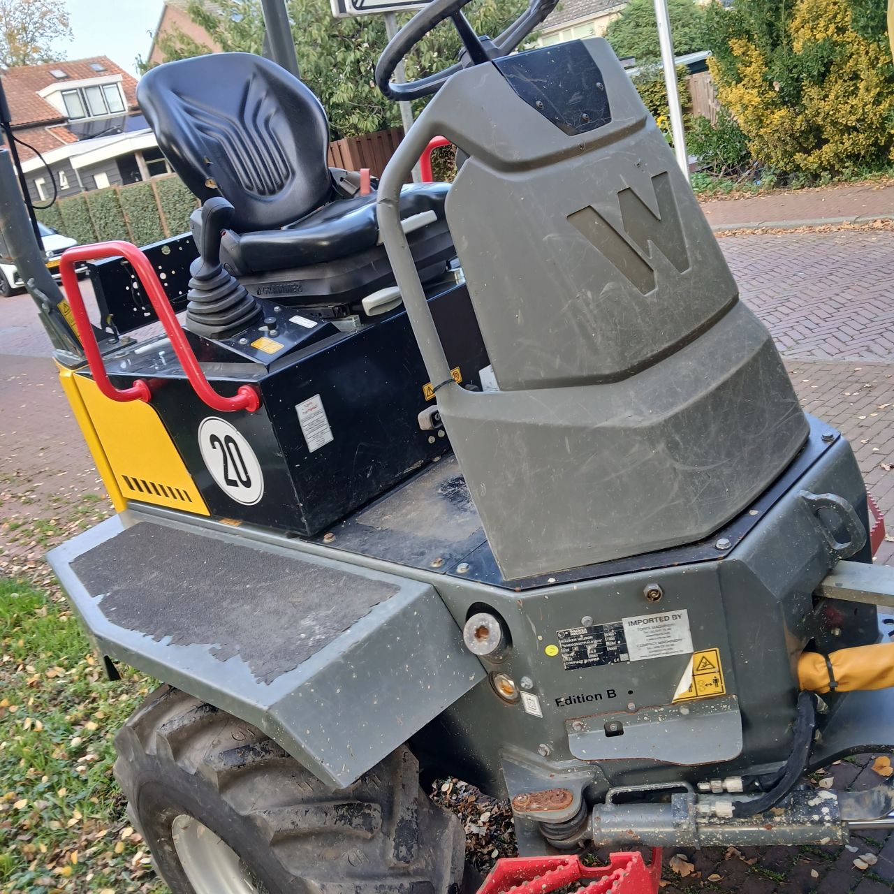 Wacker Neuson Dw30 Mobiele Dumper.