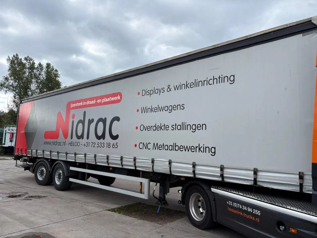 Schmitz Cargobull 13.6M AS-2 Stuuras Schuifzeil/Schuifdak Laadklep 2000KG NL Trailer