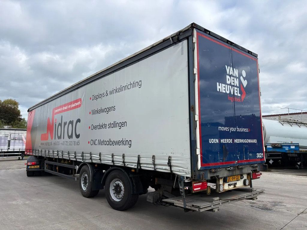 Schmitz Cargobull 13.6M AS-2 Stuuras Schuifzeil/Schuifdak Laadklep 2000KG NL Trailer