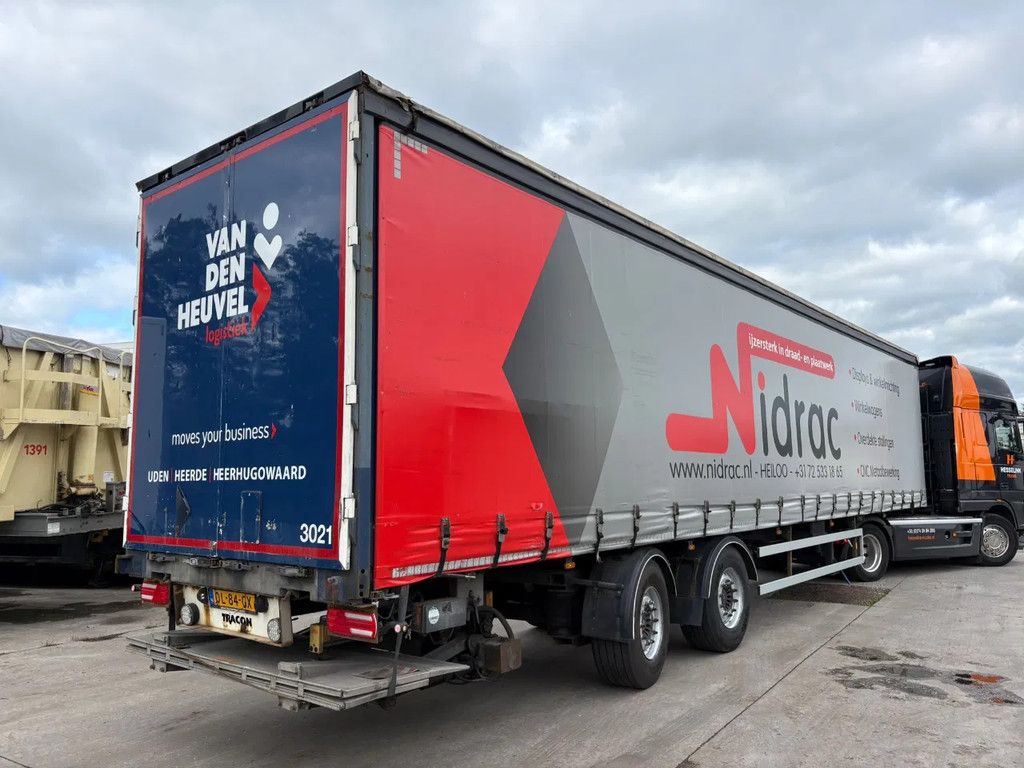 Schmitz Cargobull 13.6M AS-2 Stuuras Schuifzeil/Schuifdak Laadklep 2000KG NL Trailer