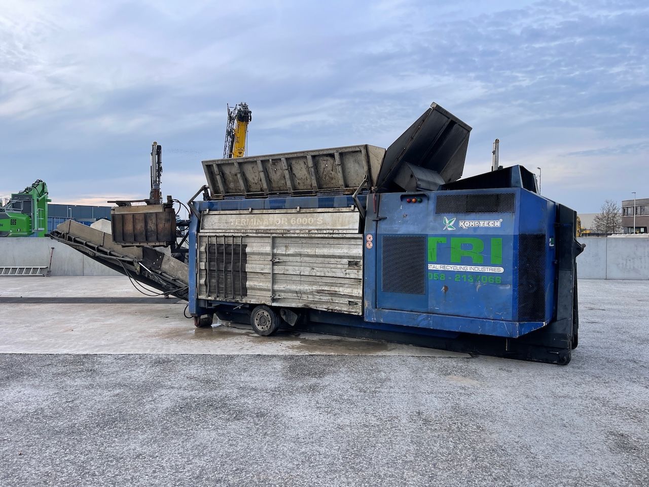 Komptech Terminator 6000S Banden shredder