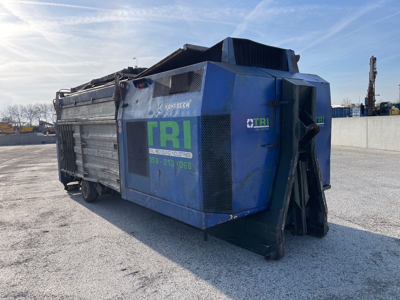 Komptech Terminator 6000S Banden shredder
