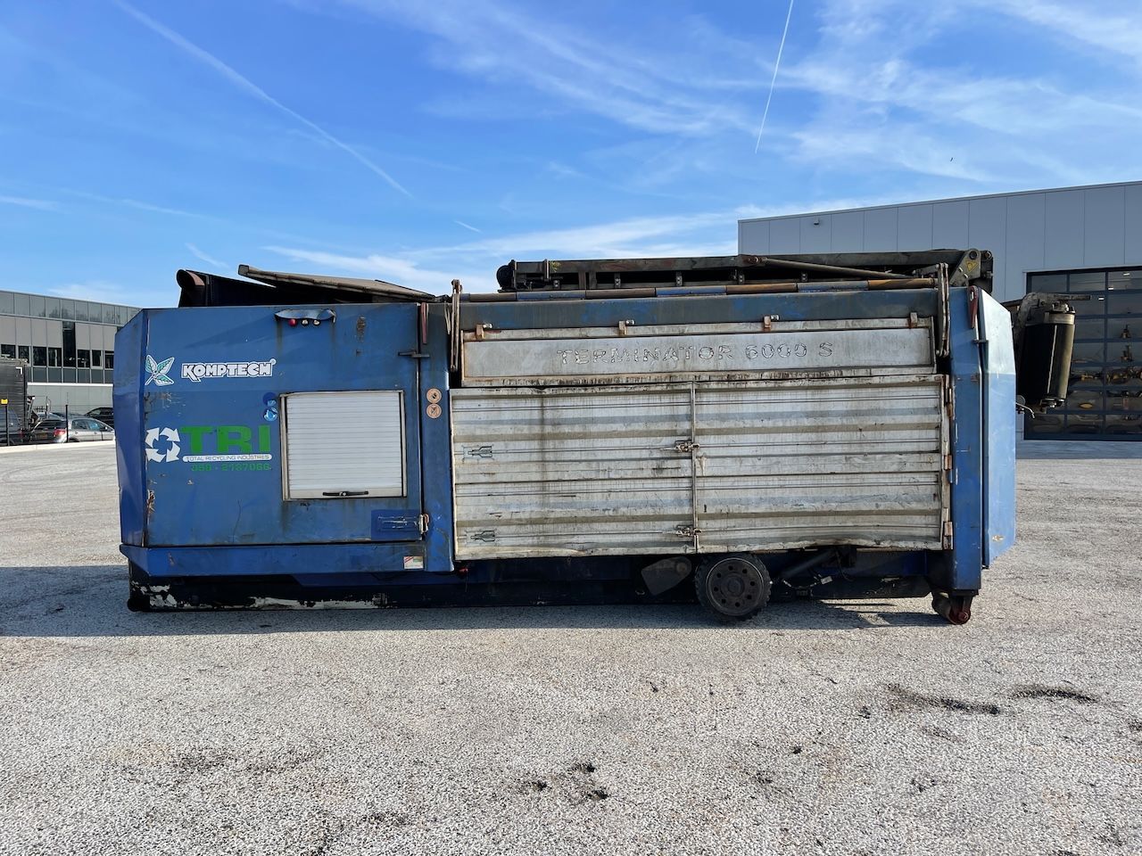Komptech Terminator 6000S Banden shredder