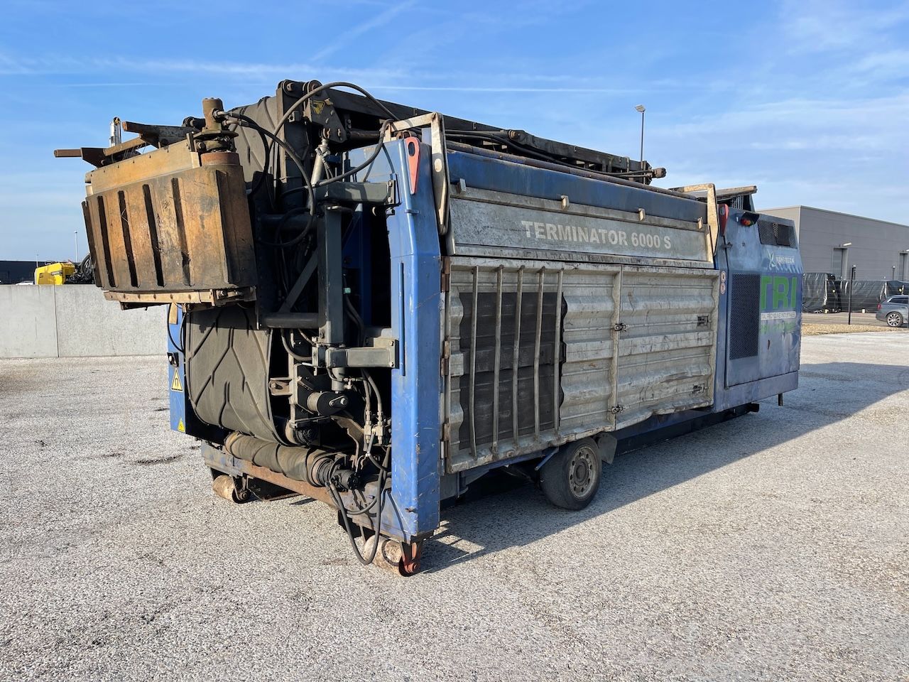 Komptech Terminator 6000S Banden shredder