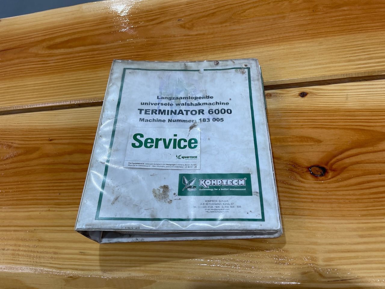 Komptech Terminator 6000S Banden shredder