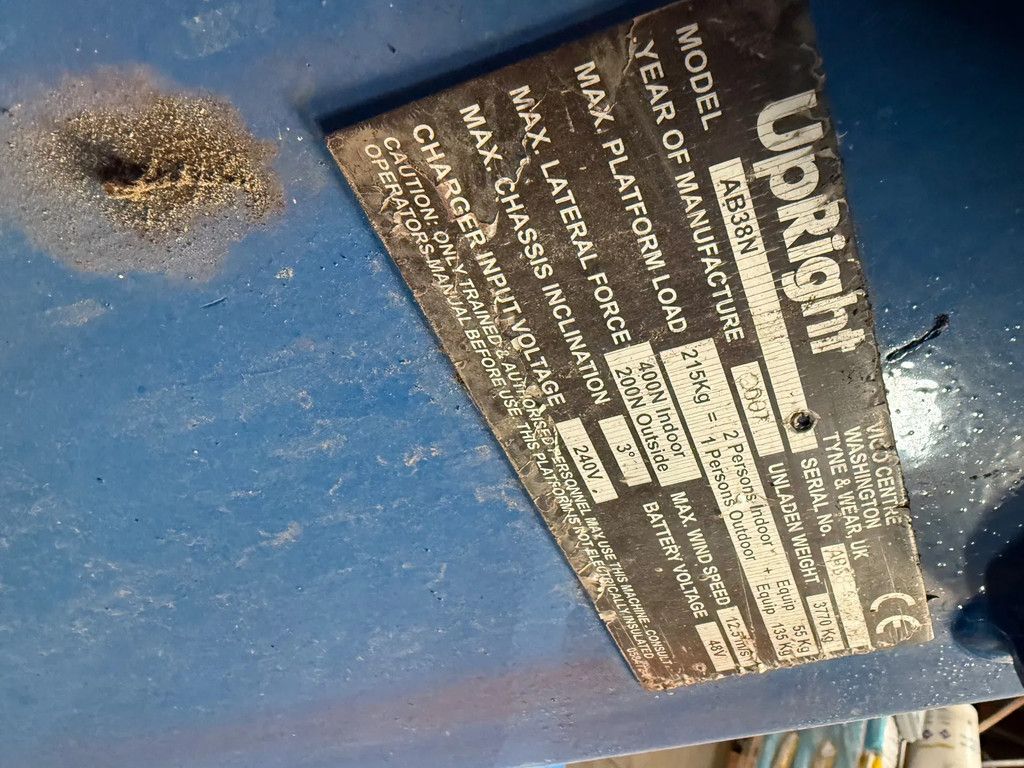 Upright ab 38 n