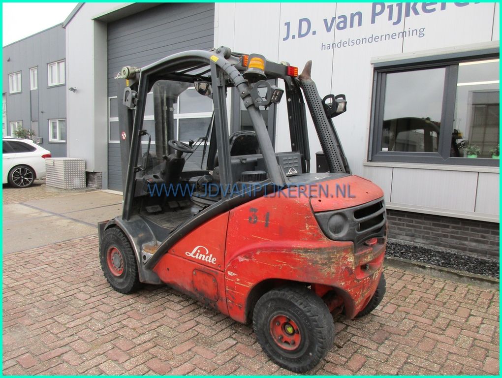 Linde H35D 3.5t diesel triplex 4.6m + 4x hydrauliek