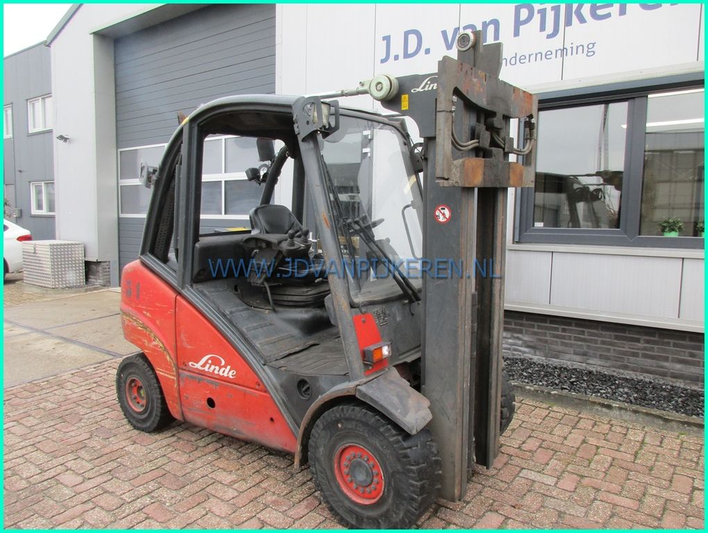 Linde H35D 3.5t diesel triplex 4.6m + 4x hydrauliek