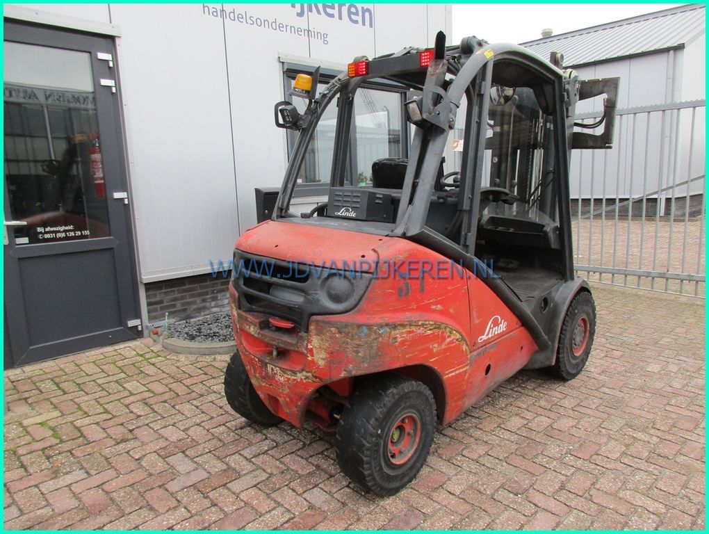 Linde H35D 3.5t diesel triplex 4.6m + 4x hydrauliek