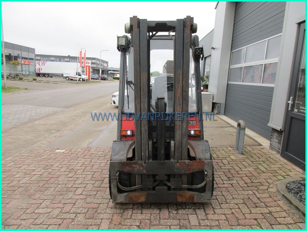 Linde H35D 3.5t diesel triplex 4.6m + 4x hydrauliek