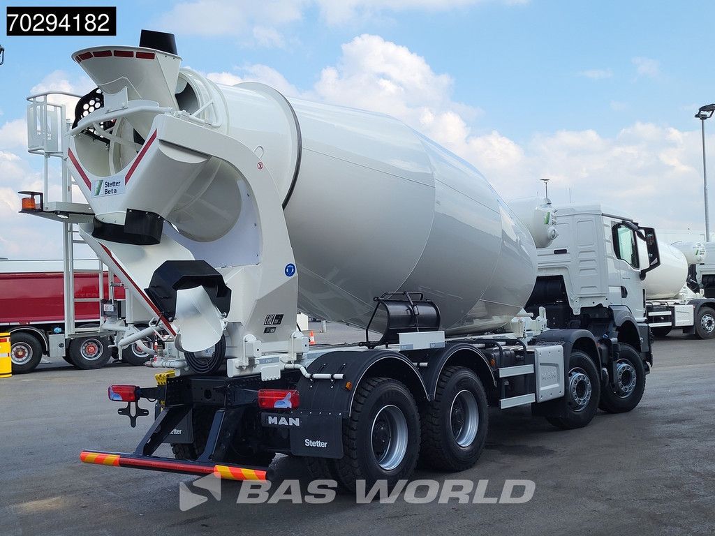 MAN TGS 41.440 8X4 New! Stetter 12 FHC BL Mixer Big-Axle Steelsuspension Automatic Euro 6