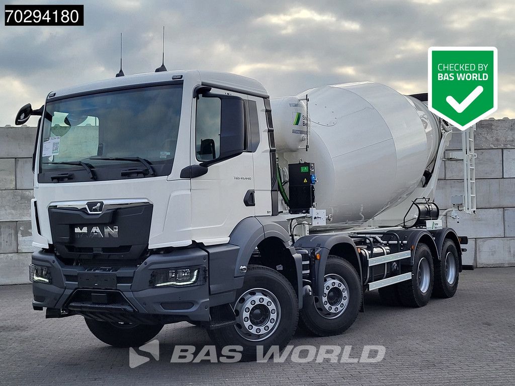 MAN TGS 41.440 8X4 New! 12m3 Schwing Mixer Big-Axle Steelsuspension Automatic Euro 6