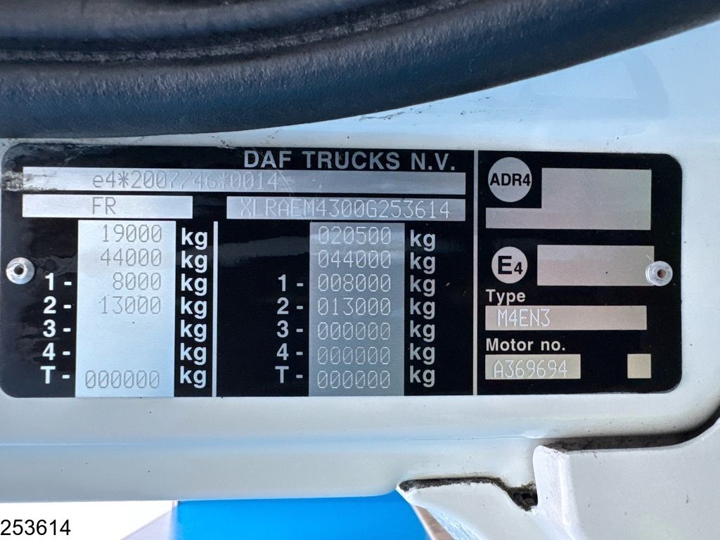 DAF CF 480 EURO 6, Standairco
