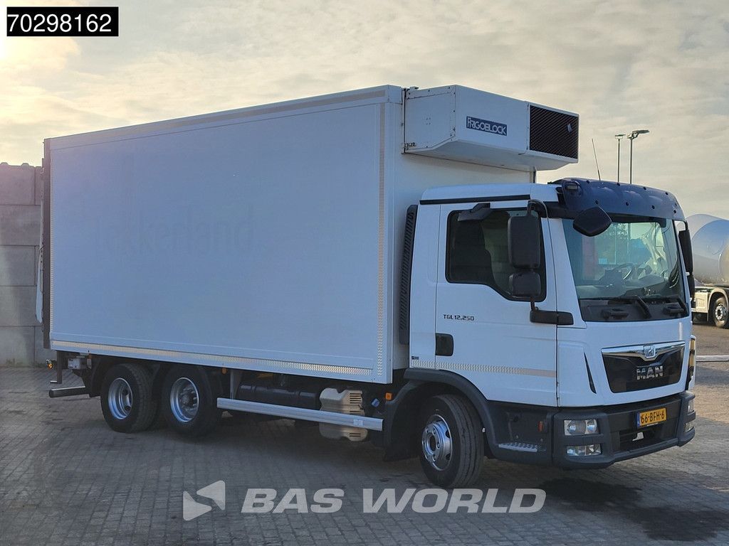 MAN TGL 12.250 6X2 NL-Truck 1500kg Ladebordwand Frigoblock FK13 Lift-Axle Automatic Euro 6